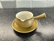 Denby Ode - Gravy / Sauce Boat & Stand