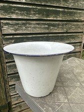 Vintage Enamel Tall Bowl