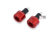 Handlebar ends BOING red