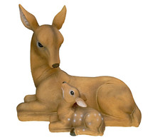 Large37x35cm Deer Sculpture