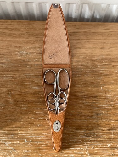 Vintage leather cased set - vintage,
