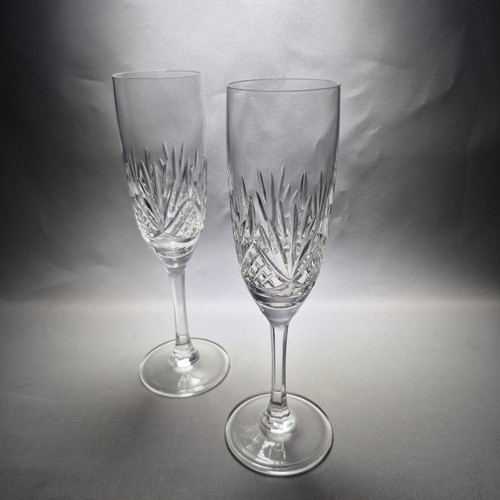 Edinburgh crystal champagne - 2x,