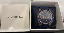 Lacoste blue mens analogue - blue,