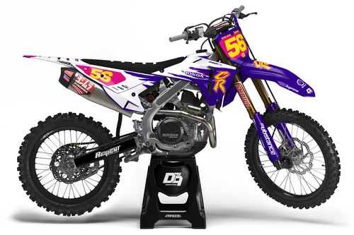Honda motocross graphics - honda,