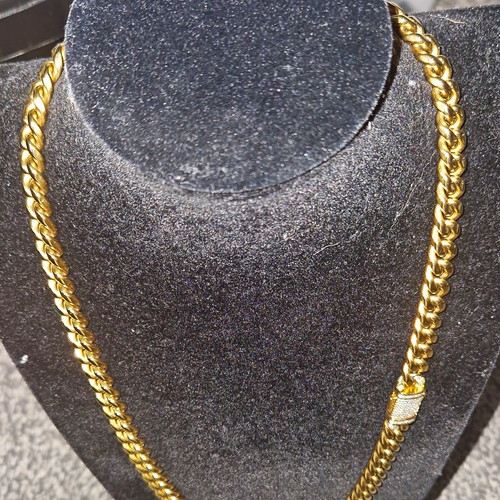 Inch 10mm cuban - link, gold