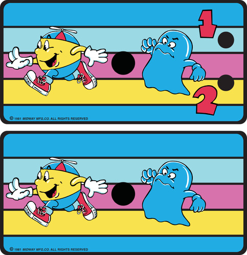 Junior pac man cocktail arcade - pac,