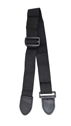 Black guitar strap works well - guitar,