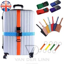 VDL Luggage Strap Strong Extra Safety Adjustable baggage Travel Tie Belt