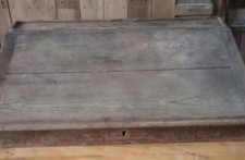 Antique Pine Top Desktop Desk