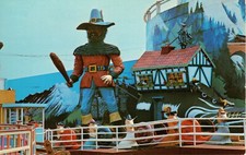 00829 Postcard showing Bottons Park ride in Great Yarmouth pleasure beach