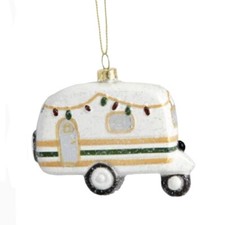 Retro airstream ornament - airstream, •