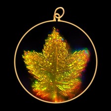 9ct Gold Hologram Pendant -