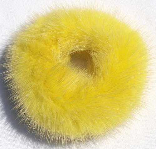 Fur hair bands mink - hair,