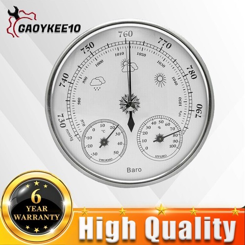 Barometer thermometer - 3, in