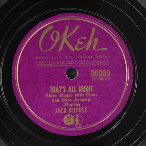 Jack dupree that all - jack, dupree: