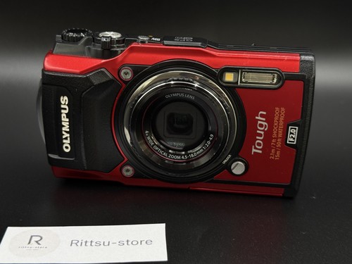 Olympus tough red - olympus, tg-5