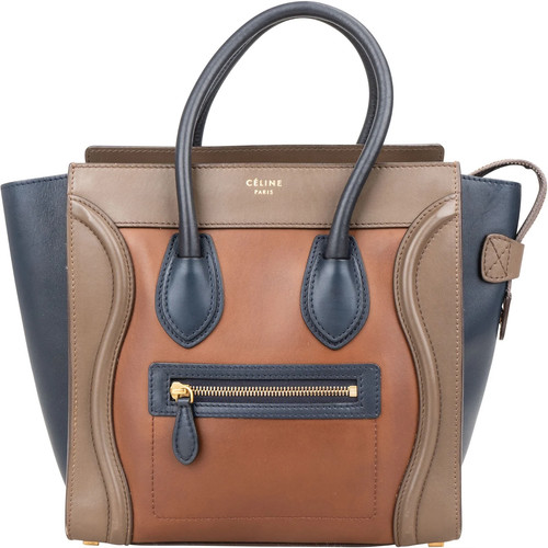 Celine tricolor leather - celine,