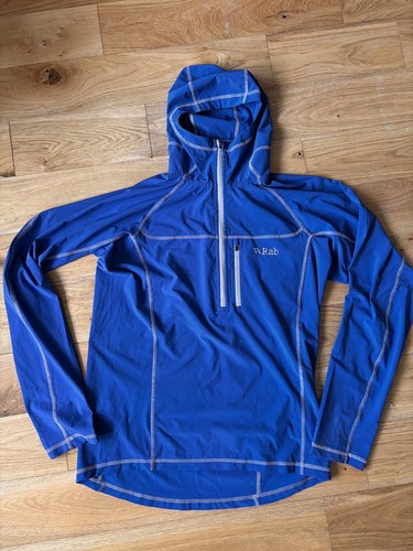 Rab borealis blue soft shell - blue,