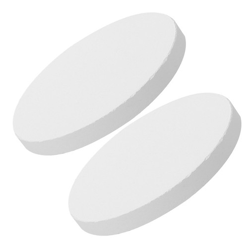 2pcs durable white alumina - 2pcs,