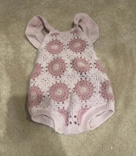 Zara baby girl crochet - baby, romper