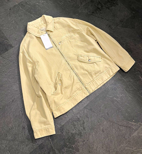 Bershka men beige cotton - bershka, men’s