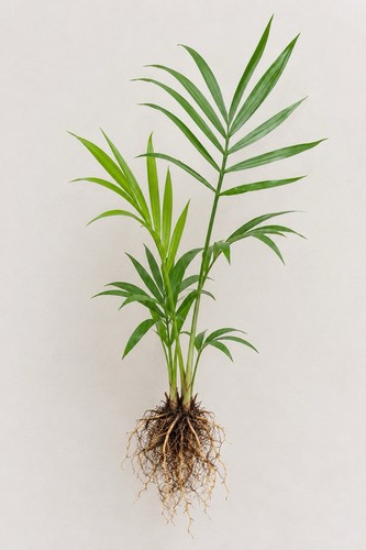 Palm bare root seedling - root,