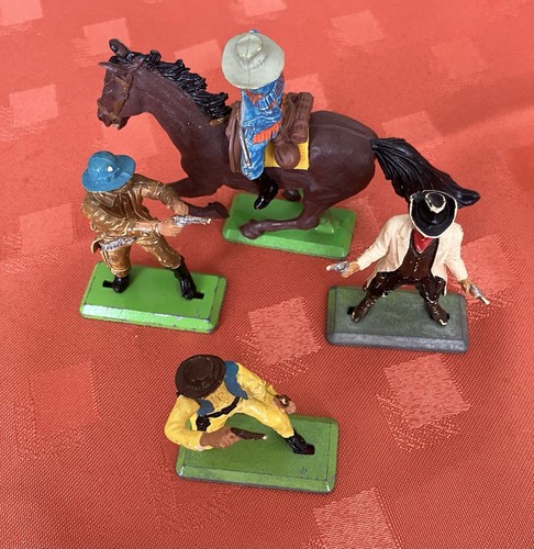 Britains deetail cowboys 3 - cowboys, (3