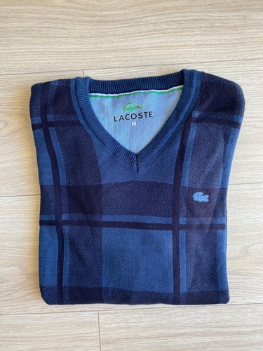 Lacoste wool neck jumper - wool,
