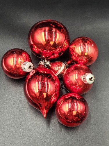 Vintage glass christmas - vintage,