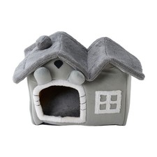 Cat Bed Super Soft Large Grey