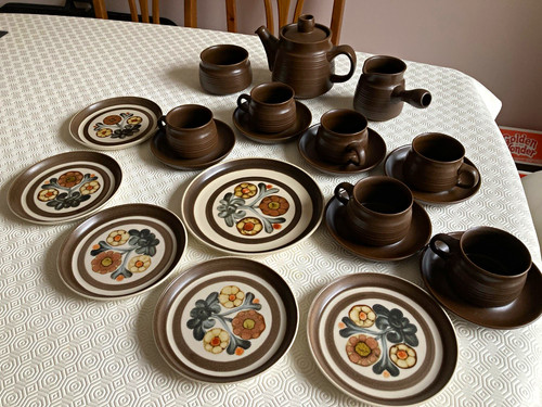 Denby langley mayflower teaset - langley,