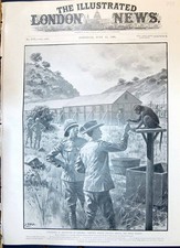 Old 1900 Pretoria Africa War Captured British Ficers Prison Monkey Fr Victorian