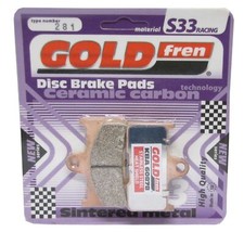 Goldfren S33 Brake Pads Rear