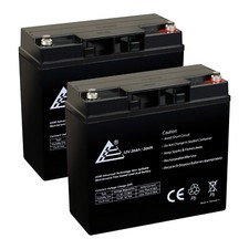 2 Pack: 12V 20Ah Sealed Lead