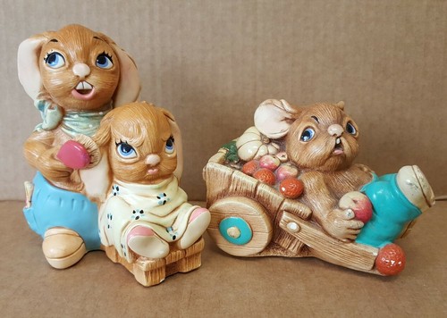 Vtg pendelfin dandy bunnies - dandy, 2