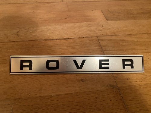 Rover bootlid badge - rover, p6