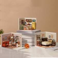 Rolife 3Pcs Mini Doll House