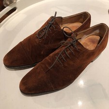 JOHN LOBB Brown Suede Shoes