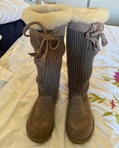 Genuine ugg brown - ugg, knit