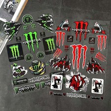 2 Whole Sheets Monster Energy