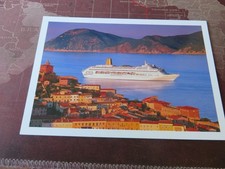 Cruises oriana postcard - cruises,