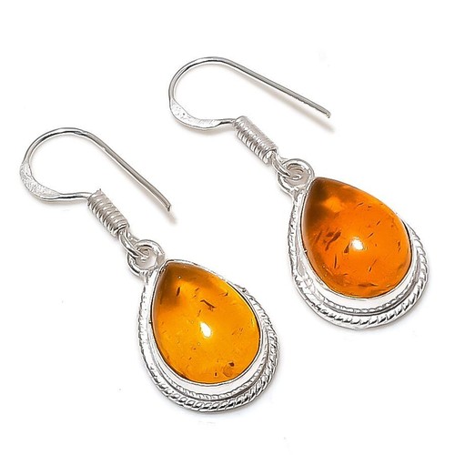 Baltic amber gemstone 925 - amber,