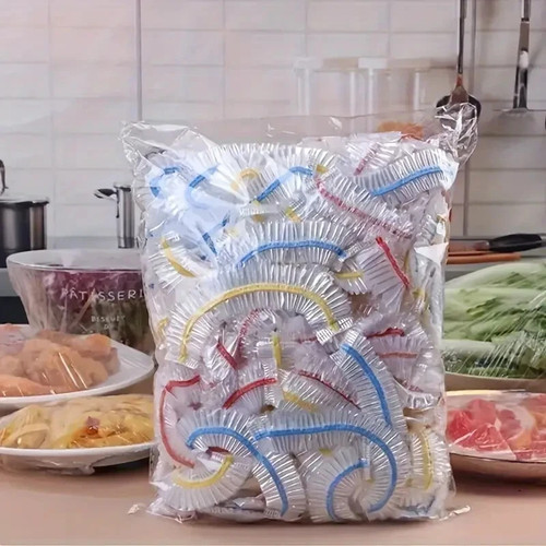 500 reusable elastic food - 500,