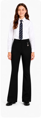 Girls school uniform bootleg - girls,