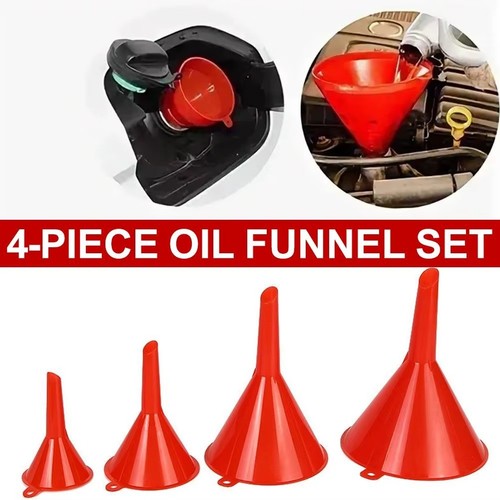 4pcs funnels set multi - 4pcs, multi-size