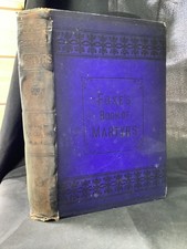 Acceptable 1891 Foxe’s Book