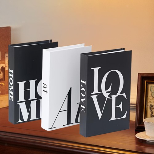 Decorative fake books - 3x,