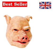Spine-Chilling Pink Horror Pig