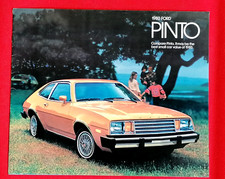 1979-80 FORD PINTO Sales Brochure - Sedan Runabout Wagon Rallye Cruising Squire