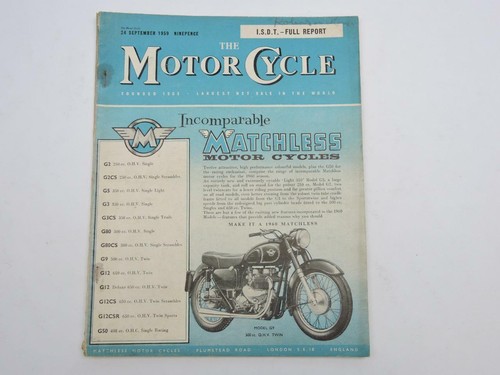 September 1959 motorcycle - september, 24